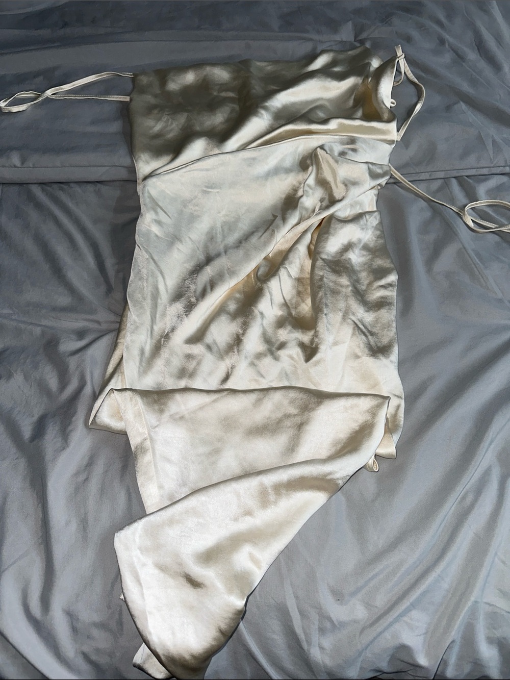 BNWT Club L London Cream open back dress